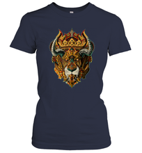 Load image into Gallery viewer, Disney Lion King Mask Premium Women Cotton T-Shirt