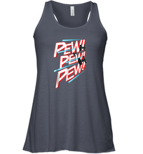 Load image into Gallery viewer, Star Wars TIE Fighter Pew Pew Pew Graphic Women Racerback Tank