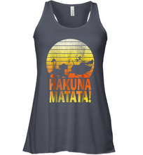 Load image into Gallery viewer, Disney Lion King Hakuna Matata Profile Graphic Women Racerback Tank