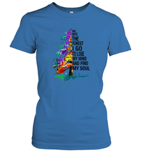 Load image into Gallery viewer, And Into The Forest I Go To Lose My Mind And Find My Soul Gift Women Cotton T-Shirt