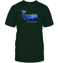 Load image into Gallery viewer, And Into The Ocean I Go To Lose My Mind And Find My Soul Gifts Men Cotton T-Shirt
