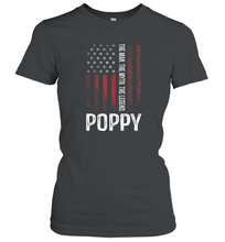 Load image into Gallery viewer, Poppy The Man The Myth The Legend T Shirt Grandpa Women Cotton T-Shirt