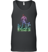 Load image into Gallery viewer, Zen Scary Dead Walking Zombie Graveyard Halloween Men Cotton Tank Top