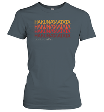 Load image into Gallery viewer, Disney Lion King Hakuna Matata Sunset Colors Women Cotton T-Shirt