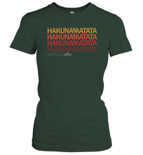 Load image into Gallery viewer, Disney Lion King Hakuna Matata Sunset Colors Women Cotton T-Shirt