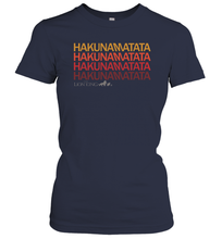 Load image into Gallery viewer, Disney Lion King Hakuna Matata Sunset Colors Women Cotton T-Shirt