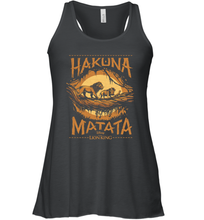 Load image into Gallery viewer, Disney The Lion King Live Action Hakuna Matata Sunset Poster Women Racerback Tank