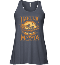Load image into Gallery viewer, Disney The Lion King Live Action Hakuna Matata Sunset Poster Women Racerback Tank