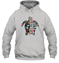 Load image into Gallery viewer, And into the ocean i go to lose my mind and find my soul gift idea Unisex Hooded Sweatshirt