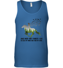 Load image into Gallery viewer, Womens And Into The Forest I go to Lose My mind and find my Soul Men Cotton Tank Top