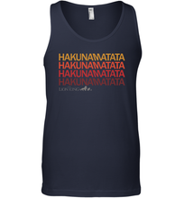 Load image into Gallery viewer, Disney Lion King Hakuna Matata Sunset Colors Men Cotton Tank Top