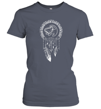 Load image into Gallery viewer, Disney Lion King Simba Boho Dreamcatcher Graphic Women Cotton T-Shirt