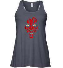 Load image into Gallery viewer, Star Wars Darth Maul Hooded Face Creeping Graphic Women Racerback Tank