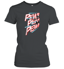 Load image into Gallery viewer, Star Wars TIE Fighter Pew Pew Pew Graphic Women Cotton T-Shirt
