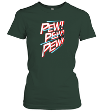 Load image into Gallery viewer, Star Wars TIE Fighter Pew Pew Pew Graphic Women Cotton T-Shirt