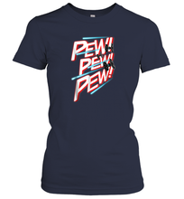 Load image into Gallery viewer, Star Wars TIE Fighter Pew Pew Pew Graphic Women Cotton T-Shirt