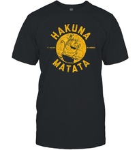 Load image into Gallery viewer, Disney Lion King Distressed Hakuna Matata Stamp Graphic Men Cotton T-Shirt