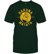 Load image into Gallery viewer, Disney Lion King Distressed Hakuna Matata Stamp Graphic Men Cotton T-Shirt