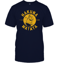 Load image into Gallery viewer, Disney Lion King Distressed Hakuna Matata Stamp Graphic Men Cotton T-Shirt