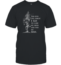 Load image into Gallery viewer, Into The Forest I Go To Lose My Mind And Find My Soul Men Cotton T-Shirt