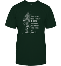 Load image into Gallery viewer, Into The Forest I Go To Lose My Mind And Find My Soul Men Cotton T-Shirt