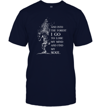 Load image into Gallery viewer, Into The Forest I Go To Lose My Mind And Find My Soul Men Cotton T-Shirt