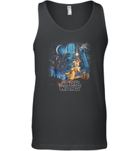 Load image into Gallery viewer, Star Wars A New Hope Faded Vintage Poster Graphic Men Cotton Tank Top