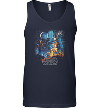 Load image into Gallery viewer, Star Wars A New Hope Faded Vintage Poster Graphic Men Cotton Tank Top