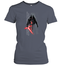 Load image into Gallery viewer, Star Wars Kylo Ren Episode 7 Logo Graphic Women Cotton T-Shirt