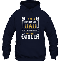 Load image into Gallery viewer, I am a mechanic dad shirt gift for Mechanical father's day Unisex Hooded Sweatshirt