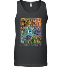 Load image into Gallery viewer, Star Wars Celebration Mural Art Panels Men Cotton Tank Top
