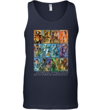Load image into Gallery viewer, Star Wars Celebration Mural Art Panels Men Cotton Tank Top
