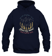 Load image into Gallery viewer, And into the forest I go to lose my mind and find my soul Tees Graphic Unisex Hooded Sweatshirt