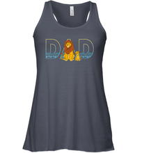 Load image into Gallery viewer, Disney The Lion King Simba and Mufasa Dad Women Racerback Tank
