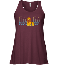 Load image into Gallery viewer, Disney The Lion King Simba and Mufasa Dad Women Racerback Tank
