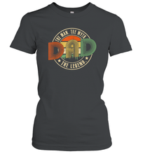 Load image into Gallery viewer, Dad The Man The Myth The Legend T Shirt Vintage Papa Women Cotton T-Shirt