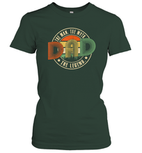 Load image into Gallery viewer, Dad The Man The Myth The Legend T Shirt Vintage Papa Women Cotton T-Shirt