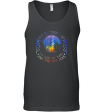 Load image into Gallery viewer, Into The Forest I Go To Lose My Mind Find My Soul Men Cotton Tank Top