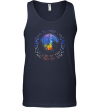 Load image into Gallery viewer, Into The Forest I Go To Lose My Mind Find My Soul Men Cotton Tank Top
