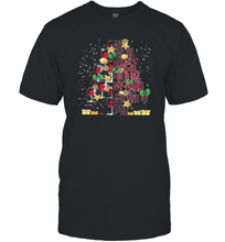 Load image into Gallery viewer, And Into The Forest I Go To Lose My I Christmas Wine Tree Men Cotton T-Shirt