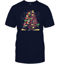 Load image into Gallery viewer, And Into The Forest I Go To Lose My I Christmas Wine Tree Men Cotton T-Shirt