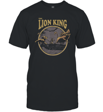 Load image into Gallery viewer, Disney Lion King Distressed Lion King Trio Graphic Tee Men Cotton T-Shirt