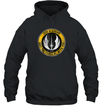 Load image into Gallery viewer, Star Wars Jedi Academy Gold Emblem Graphic Unisex Hooded Sweatshirt