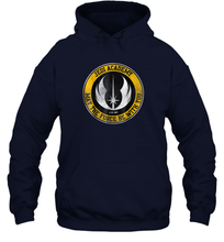 Load image into Gallery viewer, Star Wars Jedi Academy Gold Emblem Graphic Unisex Hooded Sweatshirt
