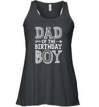 Load image into Gallery viewer, Dad of the Birthday Boy T shirt Father Dads Daddy Men Gift Women Racerback Tank