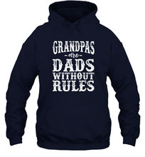 Load image into Gallery viewer, Mens Grandpas are dads without rules Unisex Hooded Sweatshirt