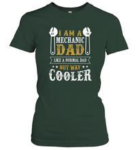 Load image into Gallery viewer, I am a mechanic dad shirt gift for Mechanical father's day Women Cotton T-Shirt