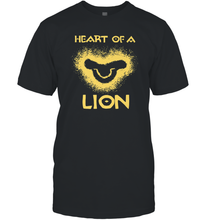 Load image into Gallery viewer, Disney The Lion King Simba Heart Of A Lion Men Cotton T-Shirt