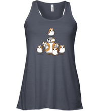 Load image into Gallery viewer, Star Wars Porgs Having Fun With BB 8 Portrait Women Racerback Tank