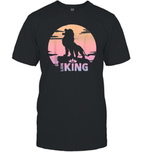Load image into Gallery viewer, Disney The Lion King Live Action Sunset Pride Rock Poster Men Cotton T-Shirt